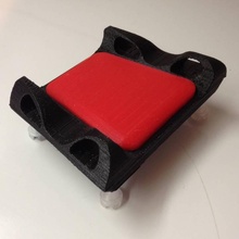 ajustable codo resto mouse pad roccat comp accesibilidad mousepad elbowrest 3d print model - Mito3D
