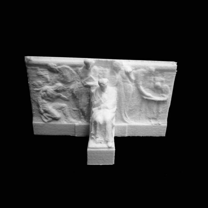 Denkmal fran ois laurent Gent Belgien scan 3D print model - Mito3D