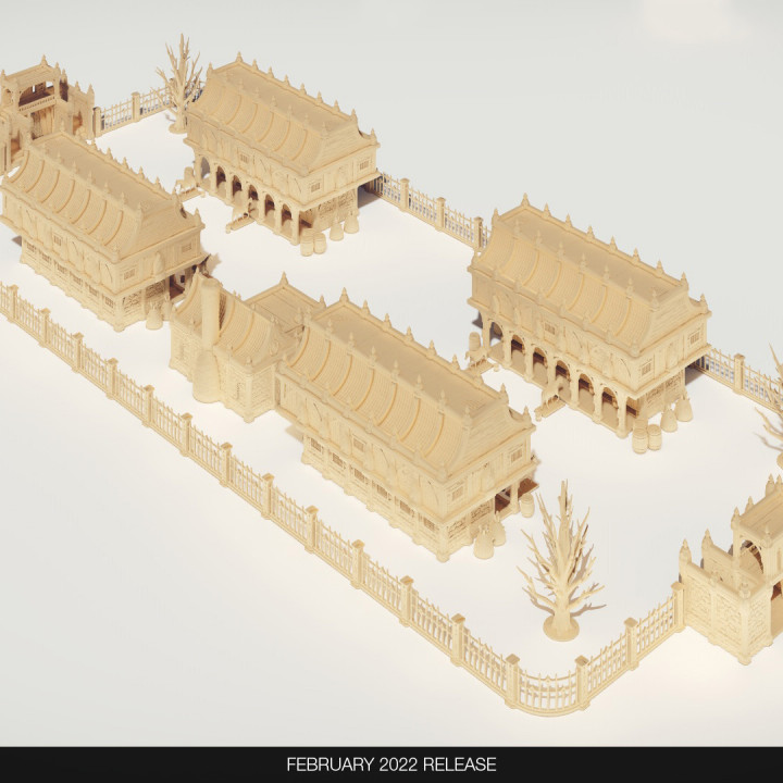 Barenh le Stallungen Hufschmiede Wunder Welten Tischplatte Zeichen Kreaturen Fantasie Universum Pferd 28mm Landschaft code2 Hufschmied 3D print model - Mito3D