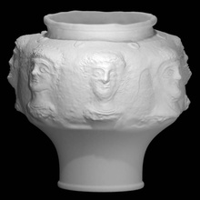 vaso deocrated busti grand curtius liegi in belgio scansione 3d print model - Mito3D