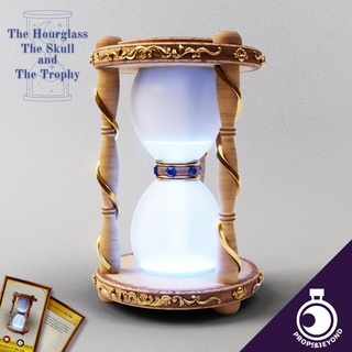 hourglass time stop props&beyond Props & Cosplay accessory ancient card dragons dungeons epic fantasy gaming gift item master medieval prop roleplay rpg toy warhammer magic cosplay props supportless tabletop puzzles real beyond size d&d dnd timer dm 5e stat representation gm gamemaster wondrous in-game 3d print model - Mito3D