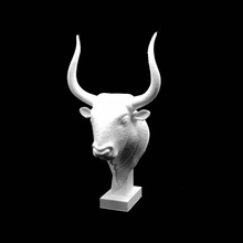 bull's head rhyton heraklion archaeological museum greece scan 3d print model - Mito3D