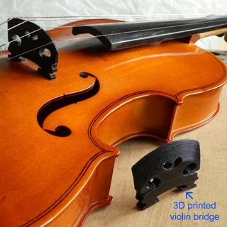 violín puente robert Marshall educación música instrumentos 3d print model - Mito3D