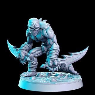 gölge Takipçi çift kanatlı ölümsüz suikastçı 32mm dnd rn Estudio masaüstü karakterler yaratıklar fantezi Evren rpg karanlık taraf intikamcı cain 3d print model - Mito3D