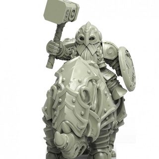 gh002 heresylab nano re guardia rinoceronte negozio fantasia warhammer montato aos 3d print model - Mito3D