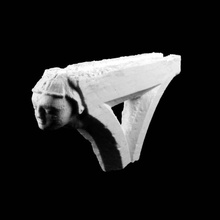 bardney abbazia gamba tavolo raccolta lincoln scansione 3d print model - Mito3D