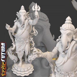 shiva-ganesha thailand vedic futura Education Art Home & Garden Homeware Ornaments god hindu india sculpture shiva ganesha 3d print model - Mito3D
