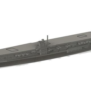 japanese aircraft carrier akagi wargame model lee mccoll Tabletop Characters & Creatures Historical Universe Vehicles Machines scale 3d print model - Mito3D