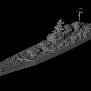 h39 class battleship lee mccoll Tabletop Characters & Creatures Historical Universe Vehicles Machines Store boat navy scale sea ship war ww2 wargame kriegsmarine bsimarck 3d print model - Mito3D