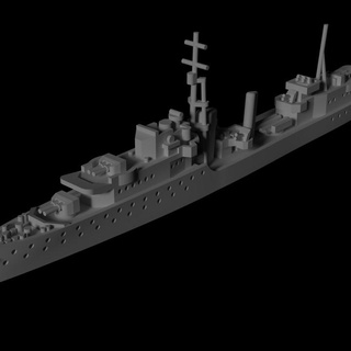 tribal class destroyer lee mccoll Tabletop Characters & Creatures Historical Universe Vehicles Machines boat model navy scale ship miniature ww2 wargame warship 3d print model - Mito3D