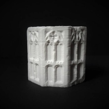 font base lincoln collection united kingdom scan 3d print model - Mito3D