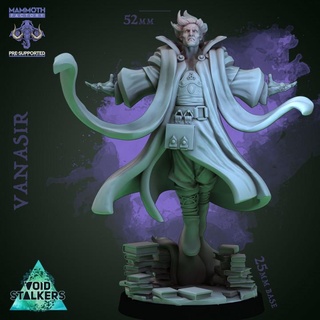 Vanasir ihram tempestade mago mamute fábrica humano mágico vento bruxo Magia vôo feiticeiro misterioso levitando 3d print model - Mito3D