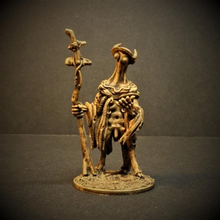 trench wizard knucklebones miniatures Tabletop Characters & Creatures Fantasy Universe ww1 28mm forbiddenpsalm lastwar weirdww1 3d print model - Mito3D