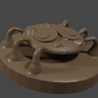 bugsnax inspirado agitado tampo mesa dnd miniatura alemão Munoz ventilador arte personagens criaturas fantasia universo erro biscoito 3d print model - Mito3D