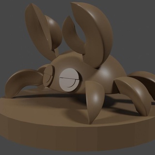 bugsnax inspirado porcaria tampo mesa dnd miniatura alemão Munoz ventilador arte personagens criaturas fantasia universo animal maçã Comida caranguejo 3d print model - Mito3D