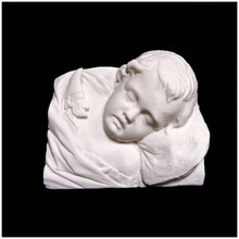cabeça criança dormindo inaugurar galeria lincoln scan 3d print model - Mito3D