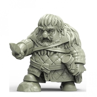 gh010 heresylab - dwarf treasure hunter Tabletop Characters & Creatures Fantasy Universe warhammer age sigmar aos 3d print model - Mito3D
