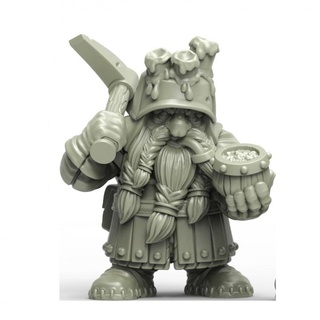 gh016 heresylab - miner dwarf 1 Store warhammer age sigmar aos 3d print model - Mito3D