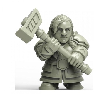 gh021 heresylab - female dwarf 1 Store warhammer age sigmar 3d print model - Mito3D