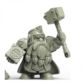 gh025 heresylab - dwarf runesmith Store blacksmith warhammer age sigmar 3d print model - Mito3D