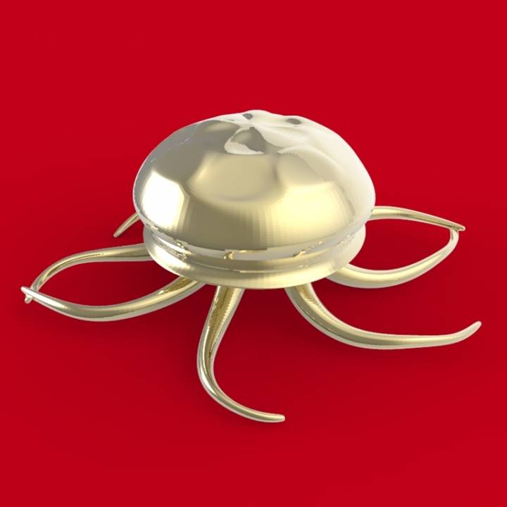 jellyfish 3D print model - Mito3D