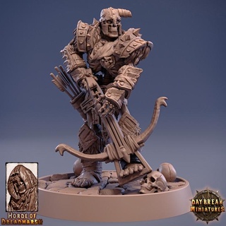 crossbow officer pale guard - unliving horde dreadmarsh daybreak miniatures Tabletop Characters & Creatures Fantasy Universe dragons dungeons skeleton undead wargaming tabletop 32mm 75mm 3d print model - Mito3D