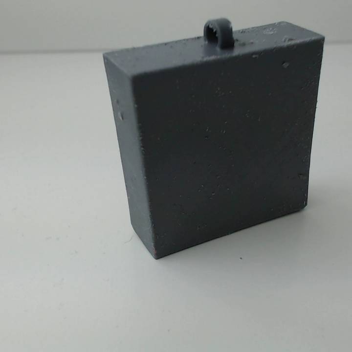 rectángulo pulsera colgante pendientes joyería aretes 3D print model - Mito3D