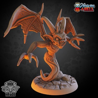 shadow demon dice heads  Tabletop Tabletop Characters & Creatures Fantasy Universe Tabletop Tabletop Characters & Creatures demon shadow d&d dnd presupported pre-supported  3d print model - Mito3D
