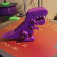 ladrão rex robô brinquedos games trex robberrex robberrexrobot 3d print model - Mito3D