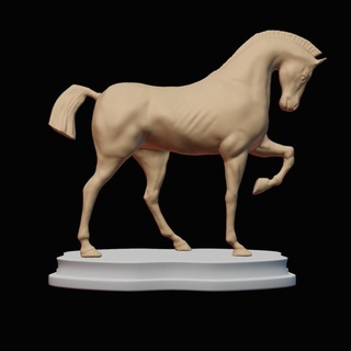 caballo gleison freitas juguetes juegos animal criatura cifras licuadora cavalo estatua 3d print model - Mito3D