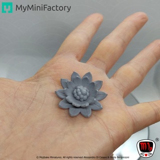 free lotus flower symbol peace transformation rebirth purity mojibake collectibles Home & Garden Homeware Ornaments chinese japanese nature plant spring water woman women props base diorama plants blossom asian lily pond bases 3d print model - Mito3D