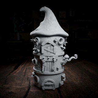 habitation - prop blemish twilight forest cripta studios Tabletop 3D Printable Terrain Fantasy fantasy house rpg tree gnome mushroom d&d dnd woods residence 3d print model - Mito3D