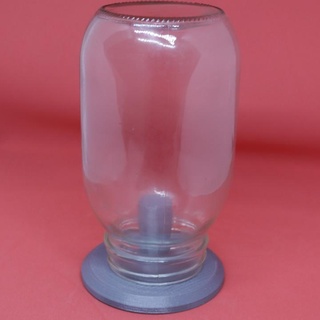 bottiglia asciugatrice piazza ricambio parti cucina elettrodomestici piccolo bicchiere titolare supporto semplice domestico bottiglie vaso air dry 3d print model - Mito3D