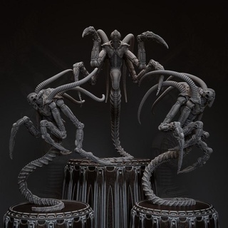 vida construir 101 wrth bluart Tienda 40k extraterrestre horror rpg juegos guerra martillo Giger necrones biomecánica 40kdystopia 3d print model - Mito3D