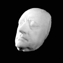 lifemask johann wolfgang goethe kunst historiches museum österreich scan 3d print model - Mito3D