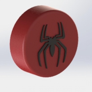 spider-man herb grinder aleksa grubacic Spare Parts Kitchen Appliances Small spiderman 3d print model - Mito3D