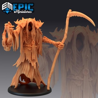 death magic grim reaper life taker graveyard encounter epic-miniatures  Store fantasy grim medieval monster rpg warhammer magic sla death enemy life tabletop dungeon graveyard reaper encounter dnd pathfinder npc pre-supported supported pre taker  3d print model - Mito3D