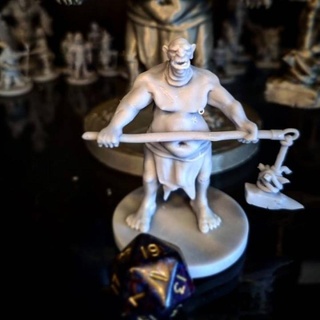oger jonas tavolo personaggi creature fantasia universo troll 3d print model - Mito3D