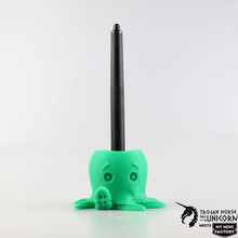 octobuddy wacom pen holder & garden buddy octopus penholder trojanhorsewasaunicorn 3d print model - Mito3D