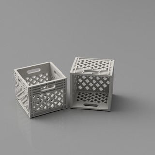 Leche caja dioramas fr3d the3dprinting mesa 3D imprimible terreno accesorios paisaje 3d print model - Mito3D