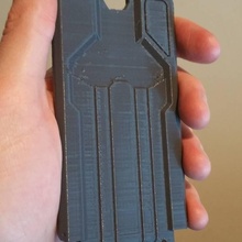 doom mavi anahtar kartı sanat hayranı prop yineleme 3d print model - Mito3D