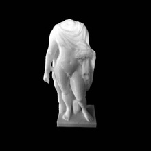 statua giovane ragazzo scansione romano marmo nudo birmingham 3d print model - Mito3D
