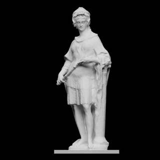 strength scan world Scan the World figure rome marble russia 3dprintable cast 3d print model - Mito3D