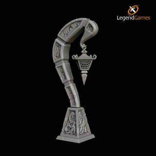 legendgames drow scorpione lanterna leggenda Giochi buio draghi elfo guidato prigione sottosuolo illuminato caverna 3d print model - Mito3D