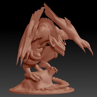 antico Behemoth t0astm4ster tavolo personaggi creature fantasia universo rpg d 3d print model - Mito3D