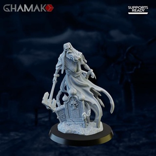 inhumain chaud soutien prêt ghamak table personnages créatures fantaisie univers boutique dragons donjons fantôme marteau guerre miniature jeu dnd éclaireur spectre wh aos nighthaunt 3d print model - Mito3D