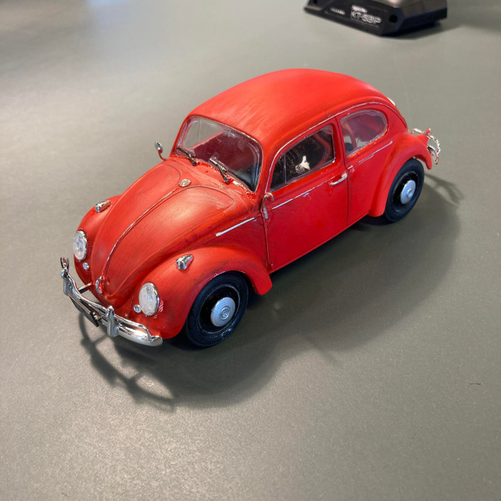 tamiya1300 vw beetle bug 1 24 kyosho mini-z conversion tommy RC Cars tamiya miniz kysoho 3D print model - Mito3D