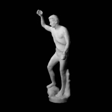 dancing satyr hermitage museum st petersburg scan 3d print model - Mito3D