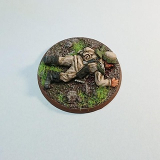 arcadian casualty mangouste  Tabletop 3D Printable Terrain tabletop 28mm wh40k heroic scale casualty  3d print model - Mito3D