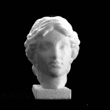 head goddess hermitage museum st petersburg scan 3d print model - Mito3D